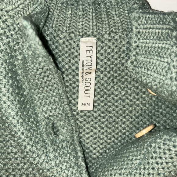 Infant Baby Girl Lot 3-6 Month Sweaters (2) One Piece Peyton & Scout Carters - Picture 3 of 11